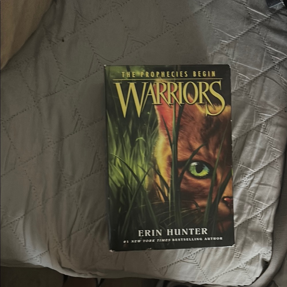 First three books of the Warriors cat series